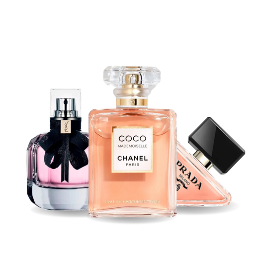 Sada 3 parfémů perfumes Prada Prada PARADOXE, COCO MADEMOISELLE, MON PARIS 100ml